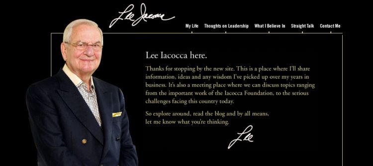 The importance of leadership lee iacocca