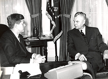 Diefenbaker and Kennedy