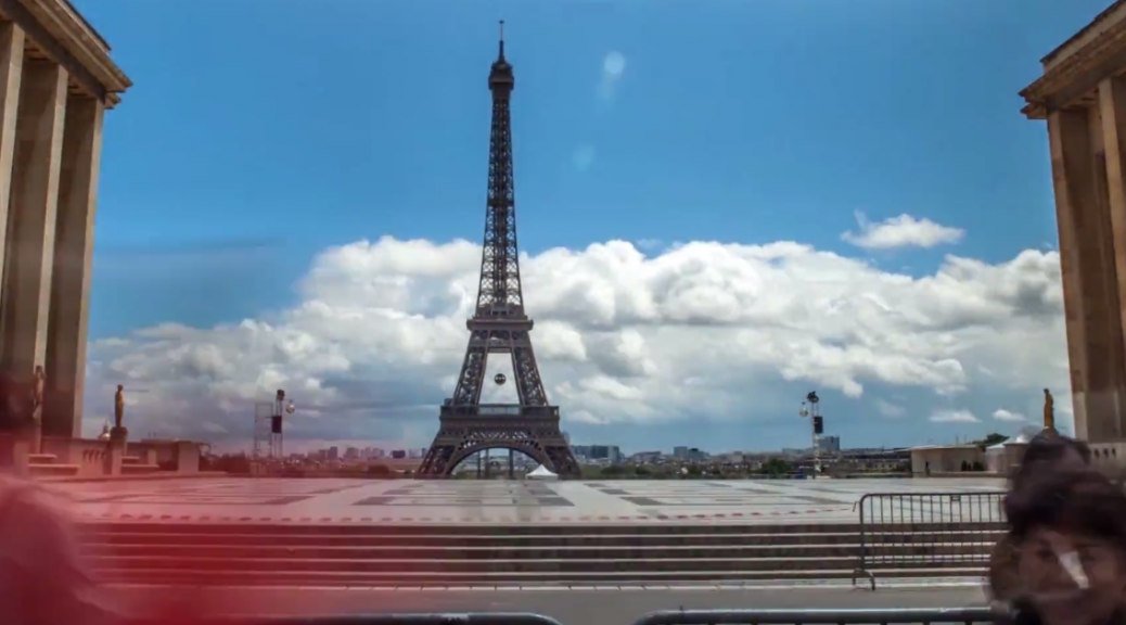 Paris in time-lapse by Mayeul Akpovi