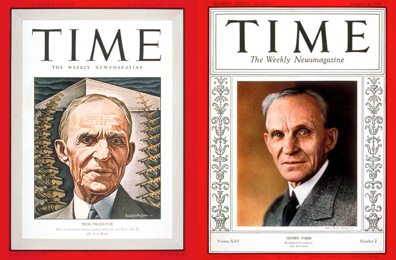 Time Magazine Ford & Grandson