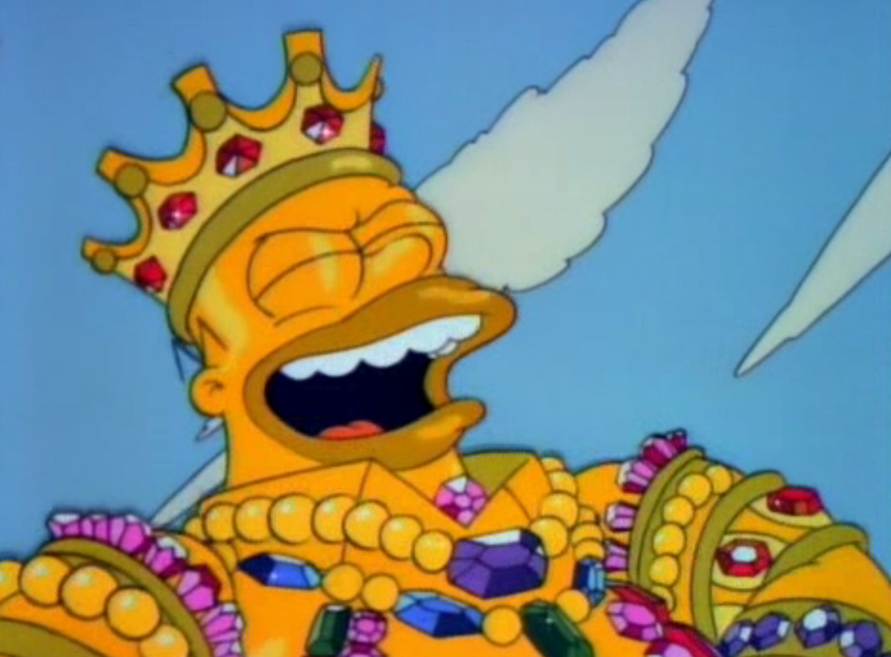 Viral of Content Marketing is King Homer Simpson